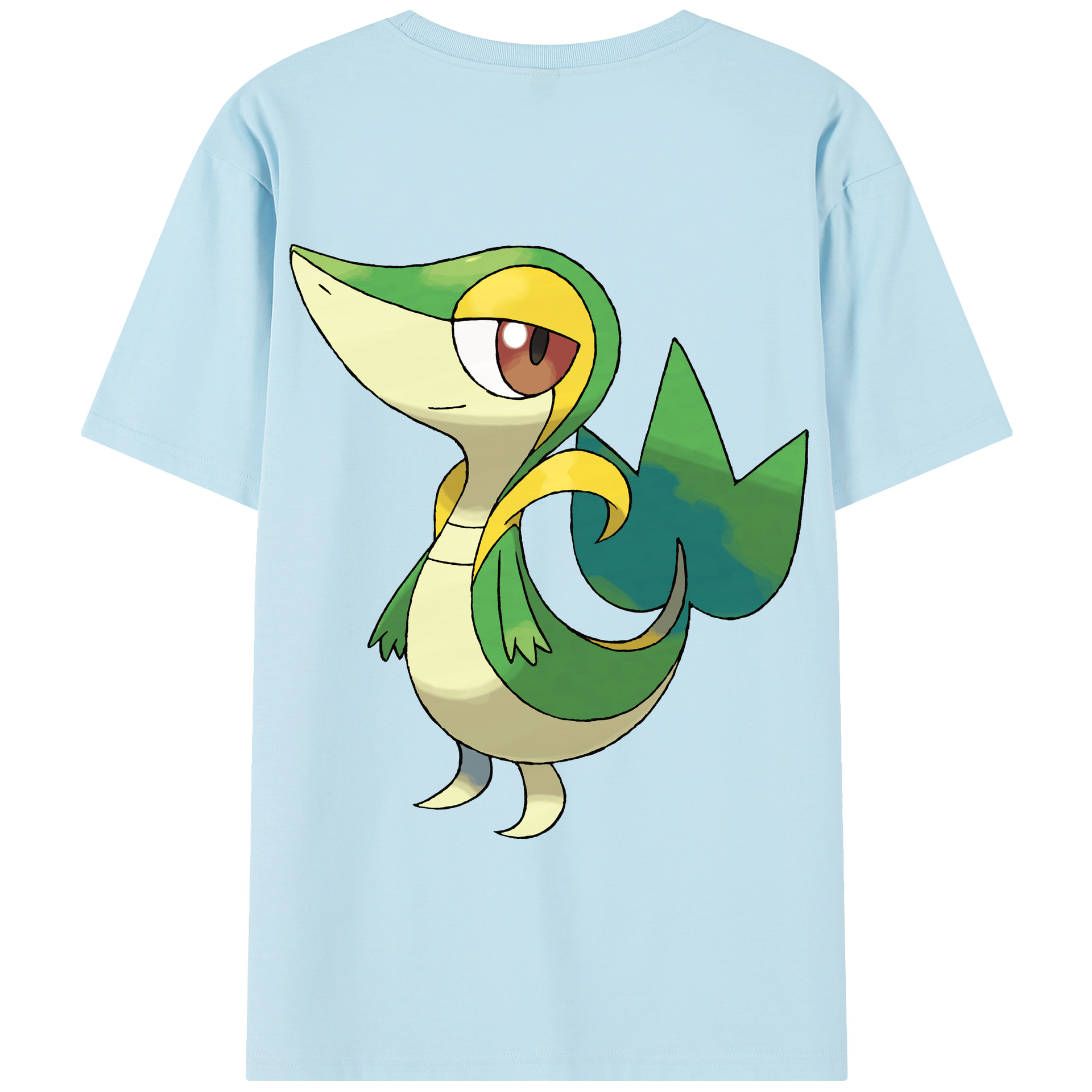 （画像用） ポケットモンスター Pokémon 綿100％半袖Tシャツ（背面プリント）